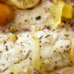 Baked Seabass