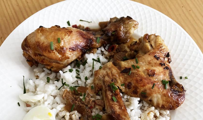 Instant Pot Spicy Chicken Adobo